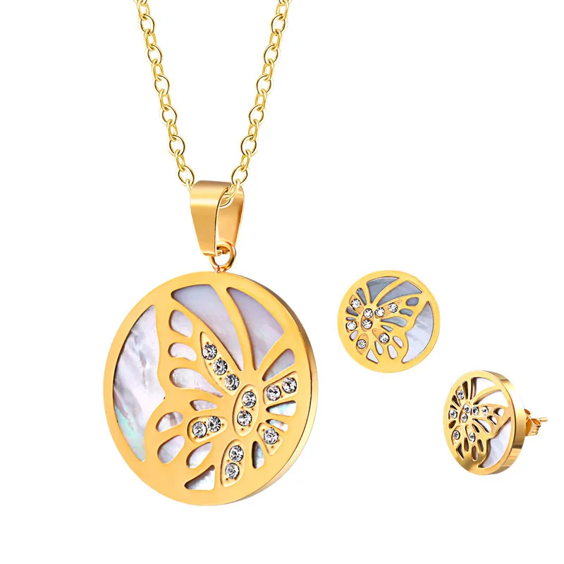 Fine Sets Pendant Diy Magnetic Paper Pieces Rose Gold New Pearl Ceramic Pearl Leave Shell Butterfly Set Jewelry Women
Fine Sets Pendant Diy Magnetic Paper Pieces Rose Gold New Pearl Ceramic Pearl Leave Shell Butterfly Set Jewelry Women