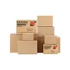 Custom Logo Printed brown Export Corrugated Cardboard Shipping Carton Boxes