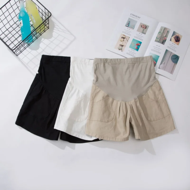 Summer Maternity Shorts Women Pregnancy Pants Adjustable Waist Band Cotton and linen fabric Loose Style M to XXXL
Summer Maternity Shorts Women Pregnancy Pants Adjustable Waist Band Cotton and linen fabric Loose Style M to XXXL