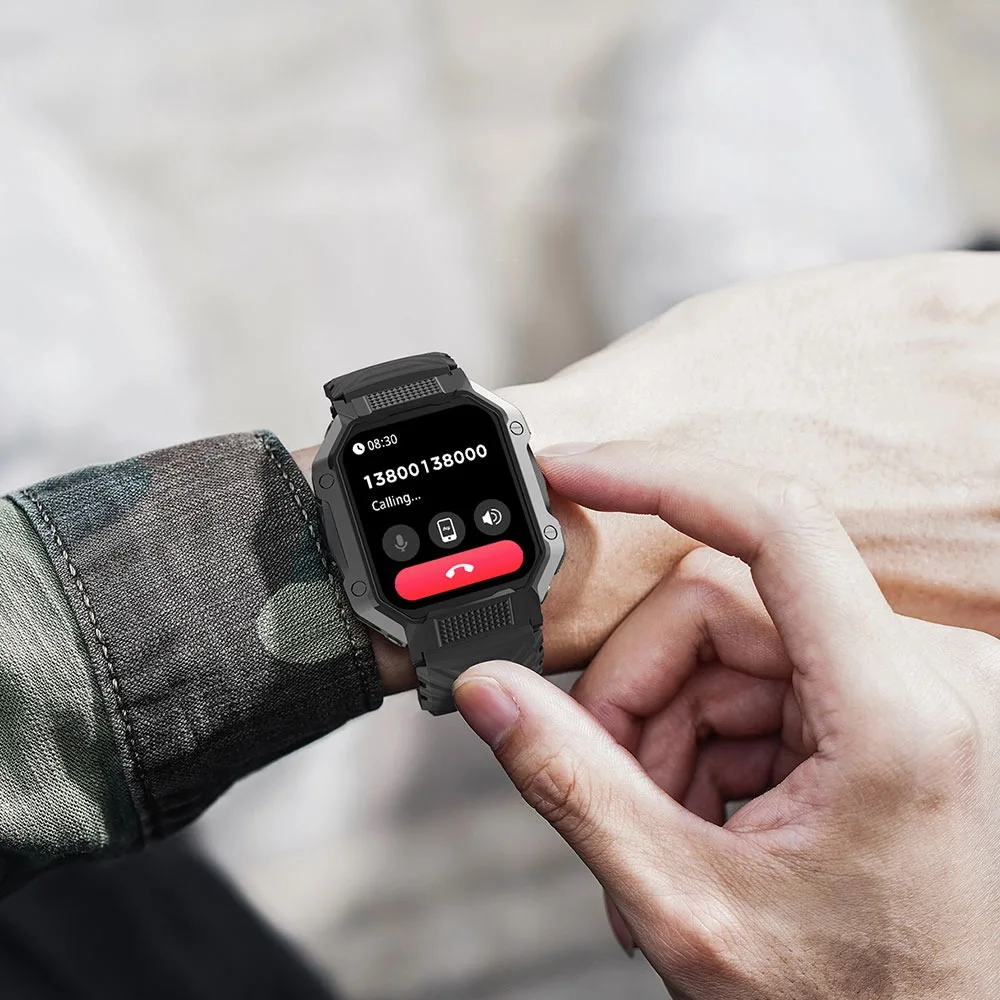 2023 new fashion women  men round watch face sleep monitor blood pressure blood oxygen sports Android iOS waterproof smart watch
