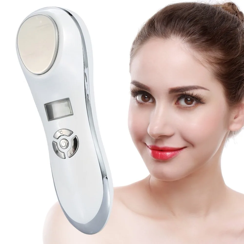 Professional Mini Portable Skin Tightening Hot And Cool Cold Hammer Facial Beauty Care, White/brown
Professional Mini Portable Skin Tightening Hot And Cool Cold Hammer Facial Beauty Care, White/brown