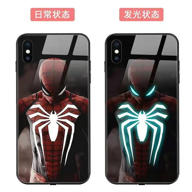 Luminous Led Phone Case Call Light UP Glass TPU Shockproof Mobile Case 13 pro max phone case
Luminous Led Phone Case Call Light UP Glass TPU Shockproof Mobile Case 13 pro max phone case