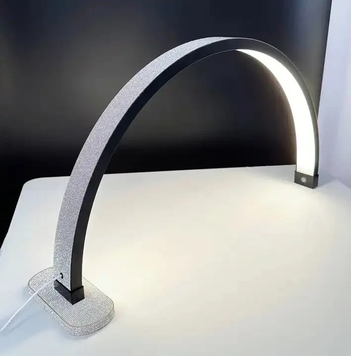 FOSOTO Large Size 750mm LED Half Moon Nail Lamp Table Manicure Lamp for Tattoo Artists Half Ring Desk Lamp Nail Beauty Lighting
FOSOTO Large Size 750mm LED Half Moon Nail Lamp Table Manicure Lamp for Tattoo Artists Half Ring Desk Lamp Nail Beauty Lighting