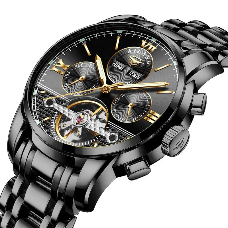 AILANG Genuine Mechanical Watch Automatic Waterproof Watch Men's Famous Brand Trend New Products
AILANG Genuine Mechanical Watch Automatic Waterproof Watch Men's Famous Brand Trend New Products