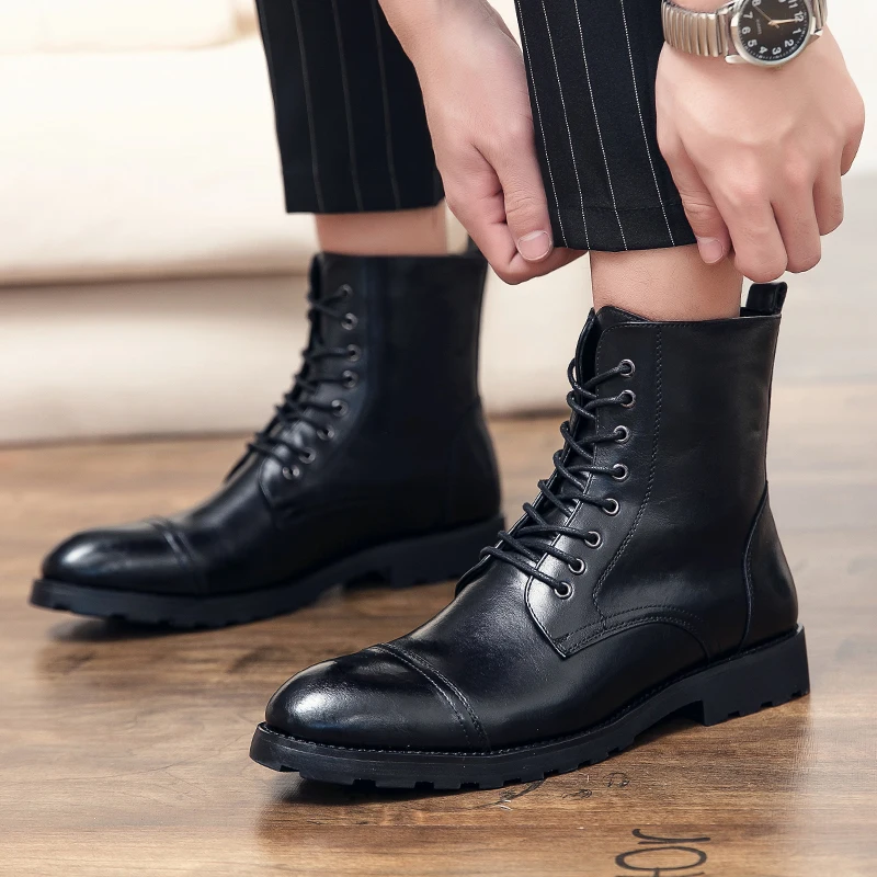 Brogue Design Fashion Ankle High Size 47 48 Fashion Classic Men Leather Other Boots
Brogue Design Fashion Ankle High Size 47 48 Fashion Classic Men Leather Other Boots