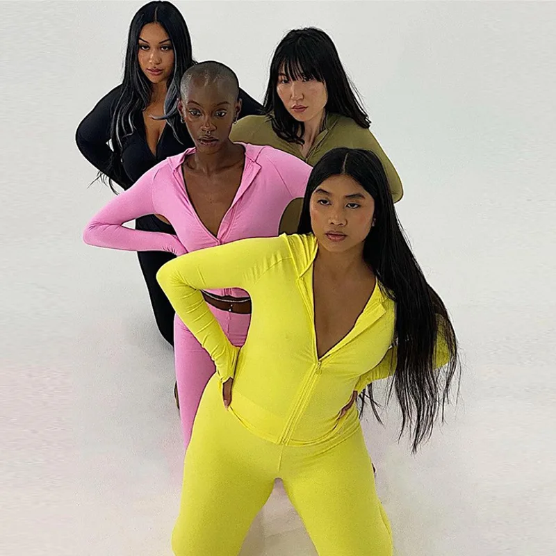 DUODUOCOLOR New style fashion casual long sleeves solid color fall 2021 women clothes zipper hooded two piece set D10883
DUODUOCOLOR New style fashion casual long sleeves solid color fall 2021 women clothes zipper hooded two piece set D10883