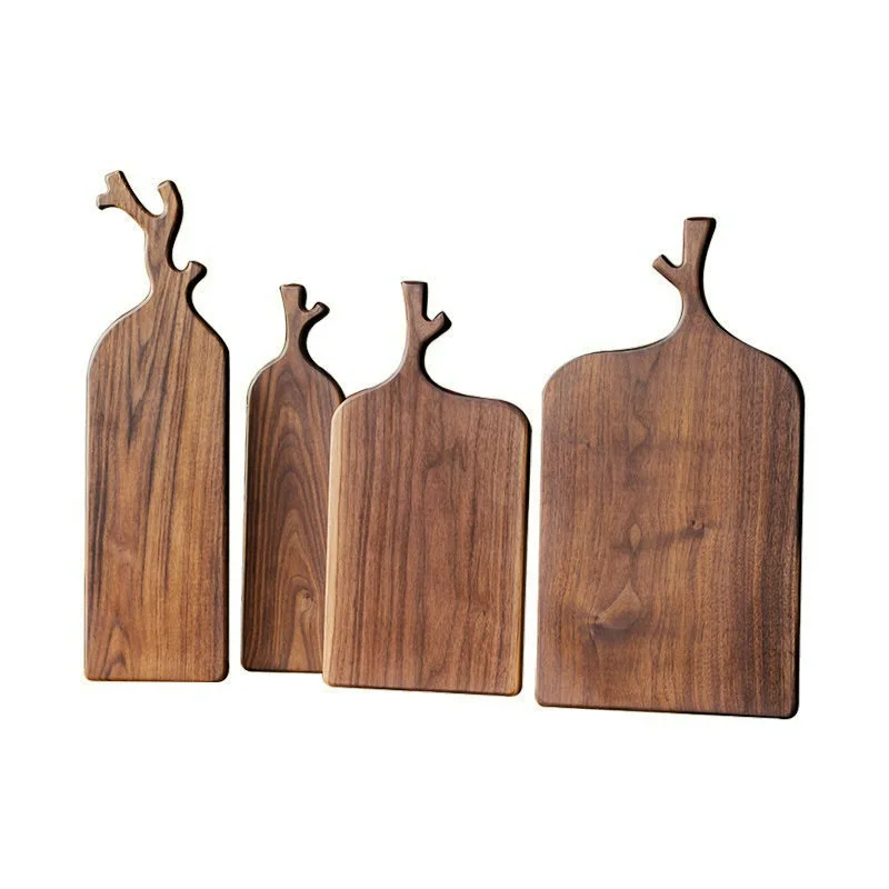 Solid wood black walnut baking bread board chopping board fruit cutting board, Natural
Solid wood black walnut baking bread board chopping board fruit cutting board, Natural
