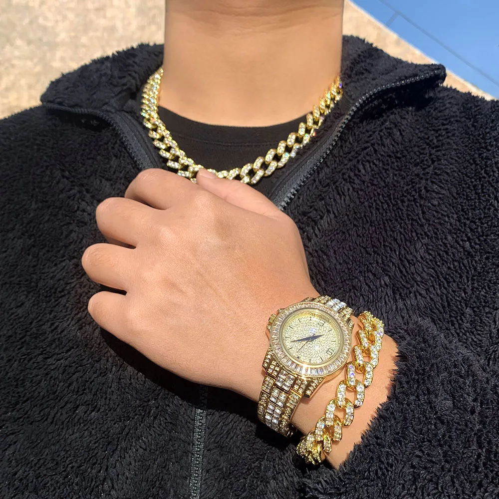 Amazon top seller Fashion Luxury girl Jewelry watch necklace hip hop jewelry watches set for women 2020
Amazon top seller Fashion Luxury girl Jewelry watch necklace hip hop jewelry watches set for women 2020