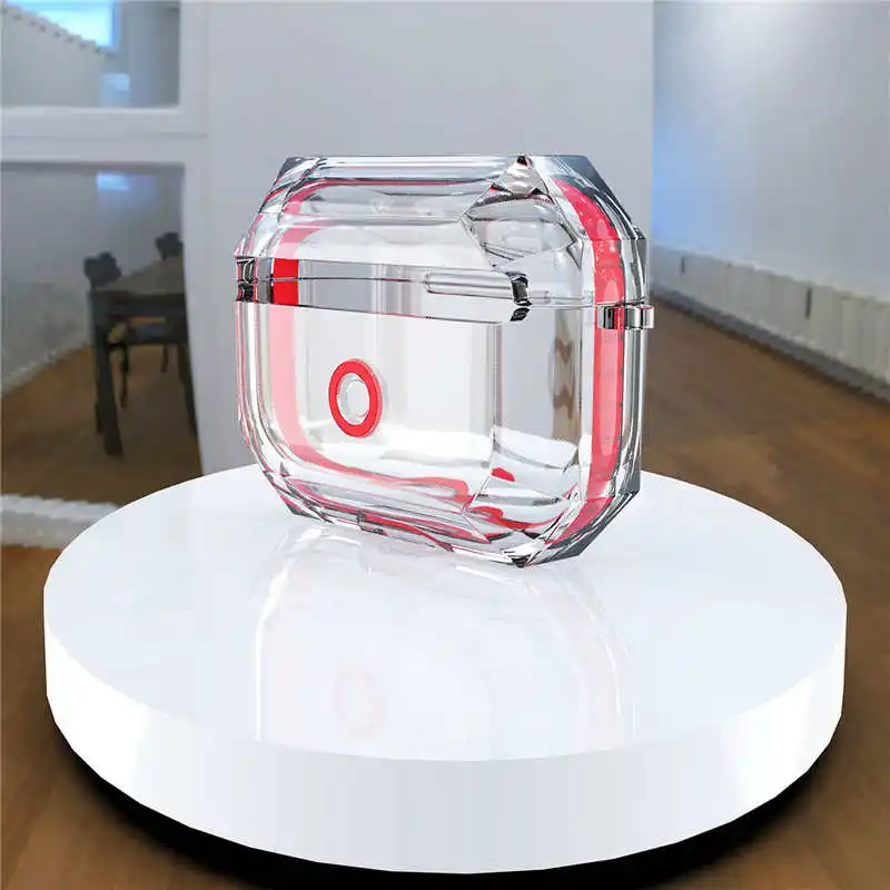 Clear Transparent Earphone Cases for AirPods Pro Case Shockproof Protective Cover for AirPods 3 Cover Case
Clear Transparent Earphone Cases for AirPods Pro Case Shockproof Protective Cover for AirPods 3 Cover Case