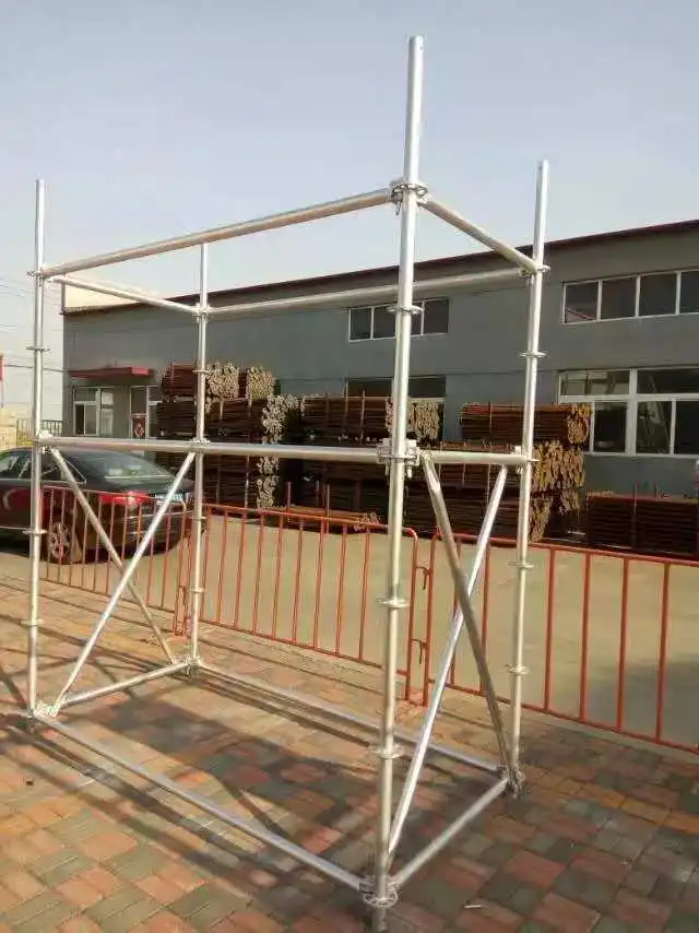 Hot Dip Galvanizers Q Steel Frame Moving Galvanized Layher Tower