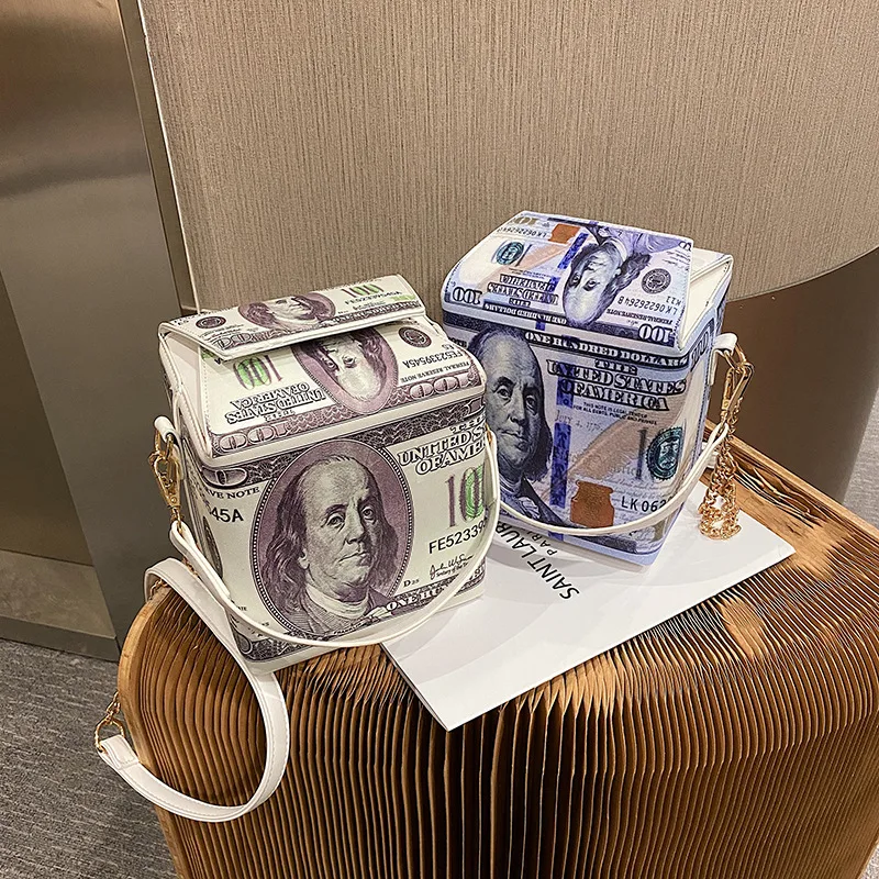 Fashion Bucket Dollar Pattern Crossbody Bag For Women 2021 Shoulder Bags Purses and Handbags Pu Leather Female Money Bag
Fashion Bucket Dollar Pattern Crossbody Bag For Women 2021 Shoulder Bags Purses and Handbags Pu Leather Female Money Bag