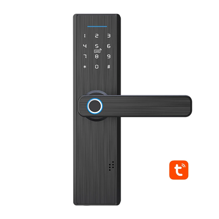 smart antique outdoor main door handles biometric door lock fingerprint with wifi remote control, Black
smart antique outdoor main door handles biometric door lock fingerprint with wifi remote control, Black