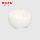 Custom personalized unique design slant salad ceramic buffet bowl