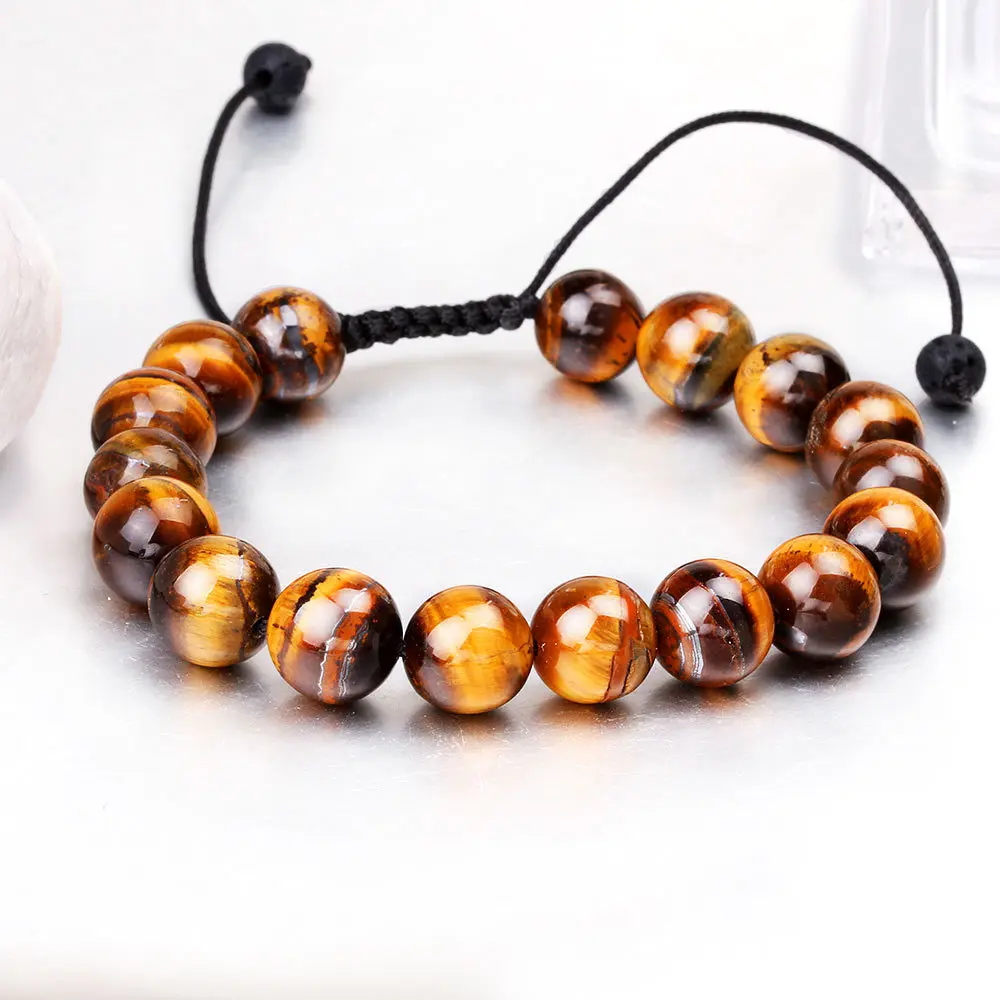 Men's Vintage Natural Tiger Eye Stone Bracelet 10mm Adjustable Yellow Tiger Eye Beads Healing Bracelet
Men's Vintage Natural Tiger Eye Stone Bracelet 10mm Adjustable Yellow Tiger Eye Beads Healing Bracelet