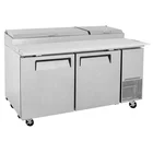 Commercial Kitchen Prep Tables / Sandwich Prep Table Freezer / Prep Table Refrigerator
