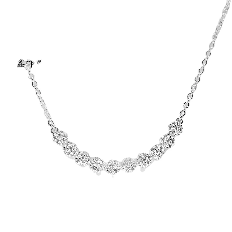 Custom Smiling Face Gold Plating Diamond Pendant CZ Necklace Cubic Zircon Jewelry For Women
Custom Smiling Face Gold Plating Diamond Pendant CZ Necklace Cubic Zircon Jewelry For Women