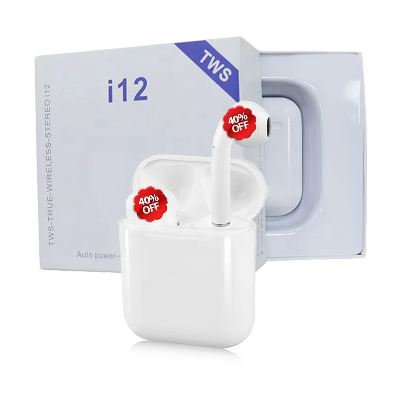 Hot Sale TWS 5.0 Touch Inpods i12 i12s Wireless Earbuds Waterproof Sport Headset Earphone With Charger Box
Hot Sale TWS 5.0 Touch Inpods i12 i12s Wireless Earbuds Waterproof Sport Headset Earphone With Charger Box