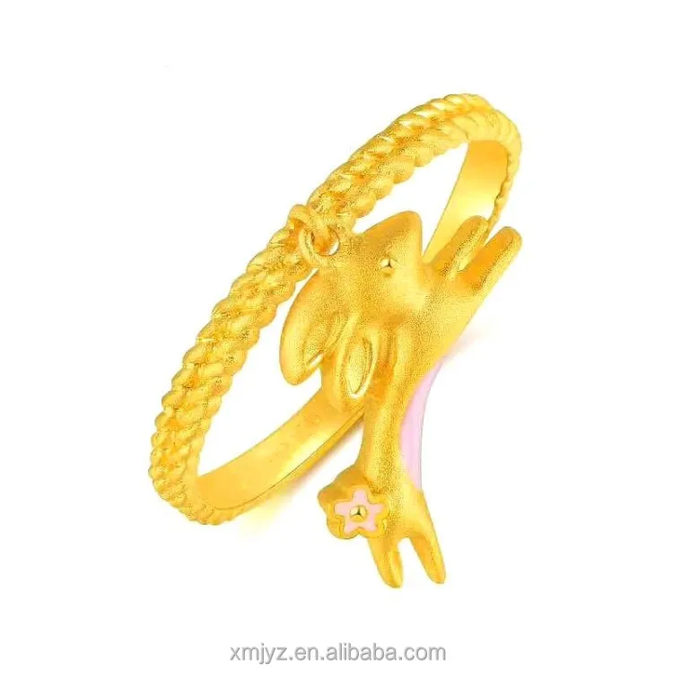Brass Gold-Plated Matte Jewelry Ring Exquisite Craft Imitation Gold Lucky Jewelry Ring Women's Jewelry
Brass Gold-Plated Matte Jewelry Ring Exquisite Craft Imitation Gold Lucky Jewelry Ring Women's Jewelry