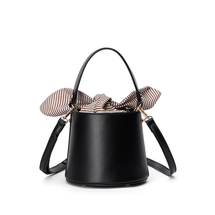 2021 Hot Selling PU Leather Women Bucket Tote Handbags With Bow, Black , pink and brown color
2021 Hot Selling PU Leather Women Bucket Tote Handbags With Bow, Black , pink and brown color