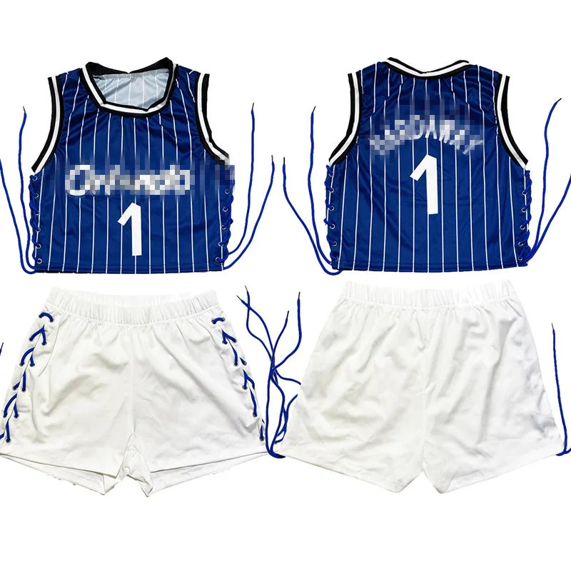 Custom Fashion Women Basketball Jersey Dress Cheerleading Uniforms Two Piece Set Crop Tank Top And Biker Shorts Set, 28 colors
Custom Fashion Women Basketball Jersey Dress Cheerleading Uniforms Two Piece Set Crop Tank Top And Biker Shorts Set, 28 colors