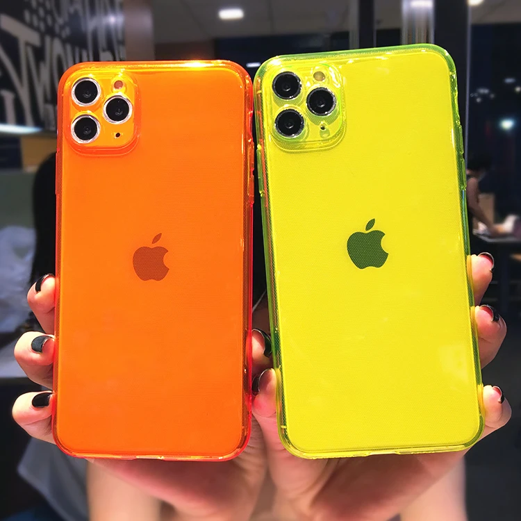 For iPhone Neon Case, Custom Design Shockproof Fluorescent Clear Cover for iPhone XS 11 Cell Phone Case for iPhone 12 Phone Case, Rose red,clear,blue,green,purple,orange
For iPhone Neon Case, Custom Design Shockproof Fluorescent Clear Cover for iPhone XS 11 Cell Phone Case for iPhone 12 Phone Case, Rose red,clear,blue,green,purple,orange