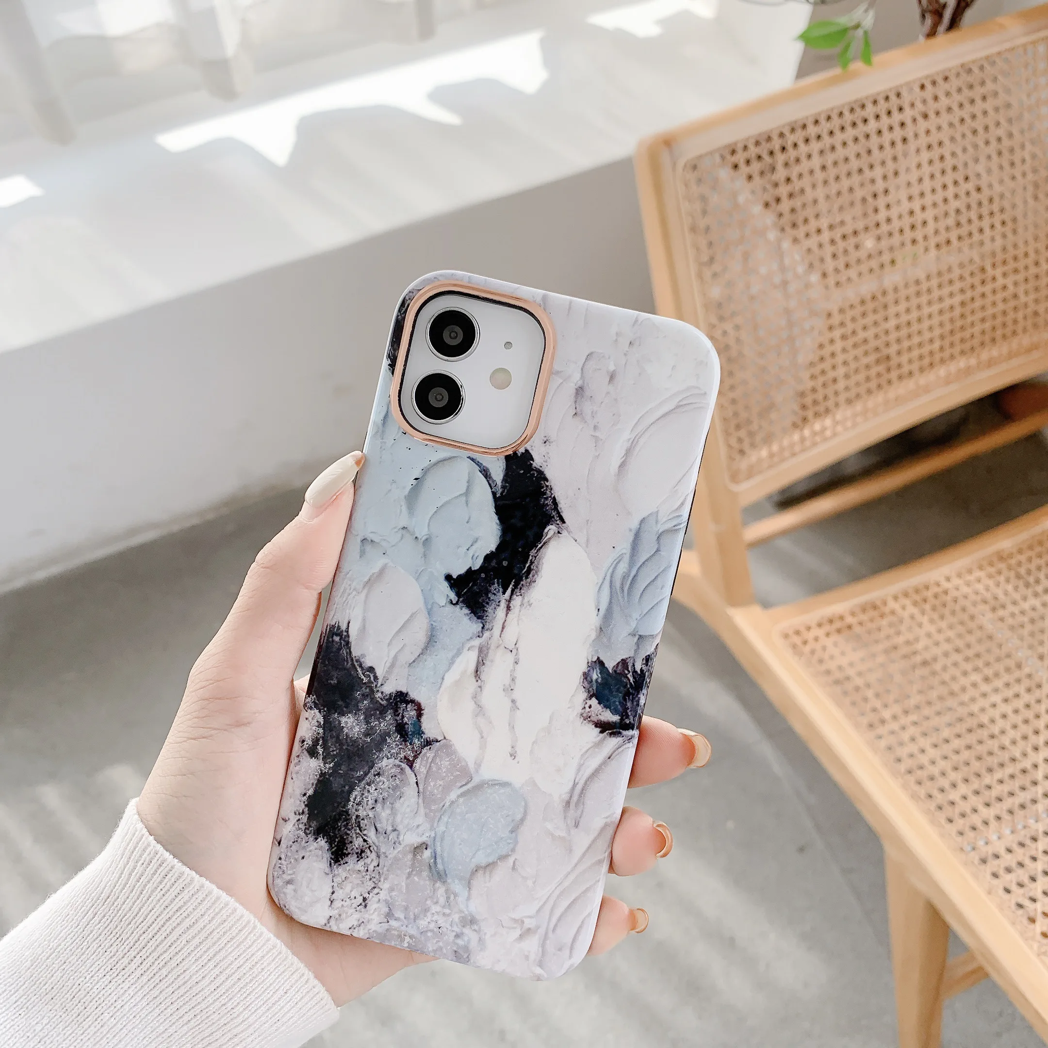 2021Glossy phone accessories TPU shockproof IMD soft shell printing marble pattern phone case for iPhone 11 12 pro
2021Glossy phone accessories TPU shockproof IMD soft shell printing marble pattern phone case for iPhone 11 12 pro