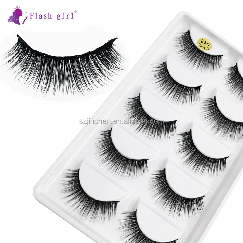Popular 3D mink lashes 043 free sample 5 pairs 100% handmade natural soft eyelashes wholesale
Popular 3D mink lashes 043 free sample 5 pairs 100% handmade natural soft eyelashes wholesale