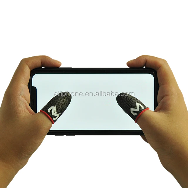 2021 hot style android phone game sleeves for memo game finger cots non-slip gaming gloves wholesale, Black red
2021 hot style android phone game sleeves for memo game finger cots non-slip gaming gloves wholesale, Black red