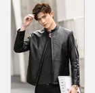 Wholesaler Men's Fashion Genuine leather lambskin jacket for men winter sheepskin leather jacket