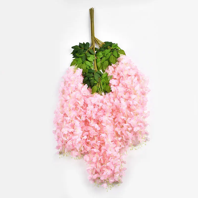 Flowers for centerpieces decoration for weddingColorful long artificial wisteria length 110cm wisteria artificial flower
Flowers for centerpieces decoration for weddingColorful long artificial wisteria length 110cm wisteria artificial flower