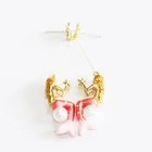 New Style Stainless Steel Latest Model Cute Fashion Dangle Earrings
