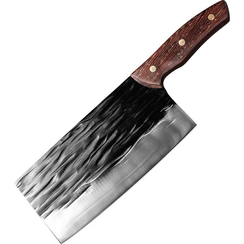 Kitchen knife Chef's knife hand-forged high carbon steel Cultural Revolution handle meat slicing knife
Kitchen knife Chef's knife hand-forged high carbon steel Cultural Revolution handle meat slicing knife