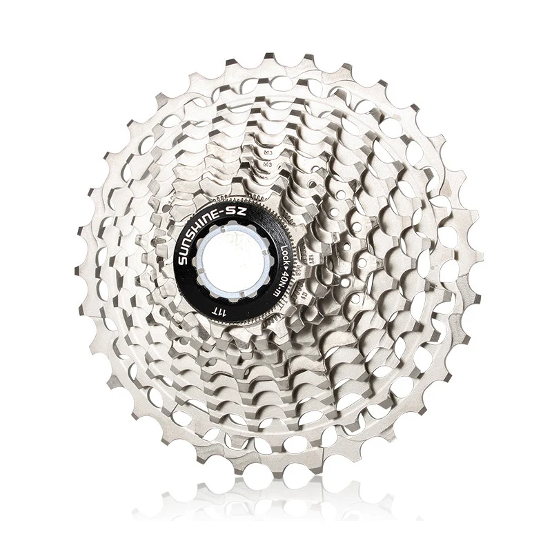 Road bicycle freewheel 8/9/10/11 speed steel 11-25/28/36t road bike flywheel bicycle cassette, Silver
Road bicycle freewheel 8/9/10/11 speed steel 11-25/28/36t road bike flywheel bicycle cassette, Silver