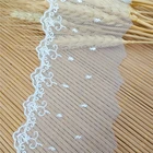 Crocheted Lace Trim Lace Water Soluble Crocheted Lace Trim Guipure Lace Trim Bridal Border Embroidery