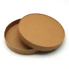 OEM customized mass production recycled kraft box round paper case