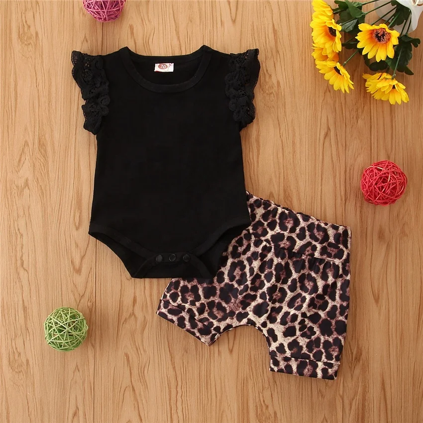 kids Summer Clothes Newborn Infant Baby Girl Solid Romper Body suit And Leopard Print Shorts outfit, As picture
kids Summer Clothes Newborn Infant Baby Girl Solid Romper Body suit And Leopard Print Shorts outfit, As picture