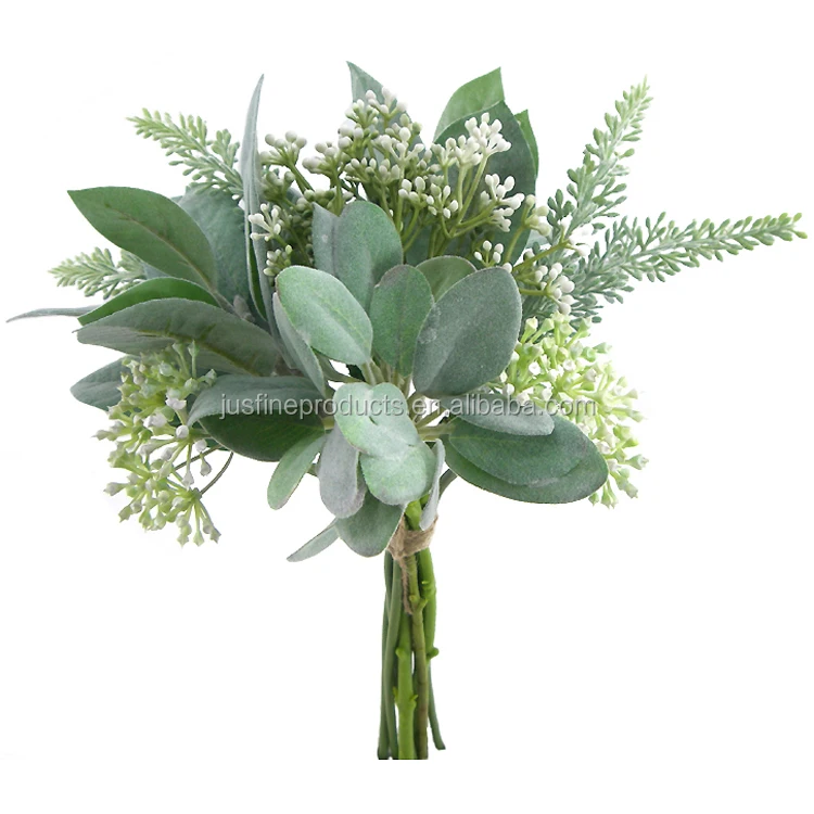 Free Shipping Artificial Plant High Quality 38cmH Artificial Plant Bunch With 10 Stems Dusty Miller Green For Home Decoration
Free Shipping Artificial Plant High Quality 38cmH Artificial Plant Bunch With 10 Stems Dusty Miller Green For Home Decoration