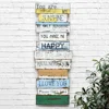 Shabby Chic Vintage Handmade Decor Wooden Pallet Wall Plaque, Rustic Wood Wall Art Signs For Home And Garden Decor