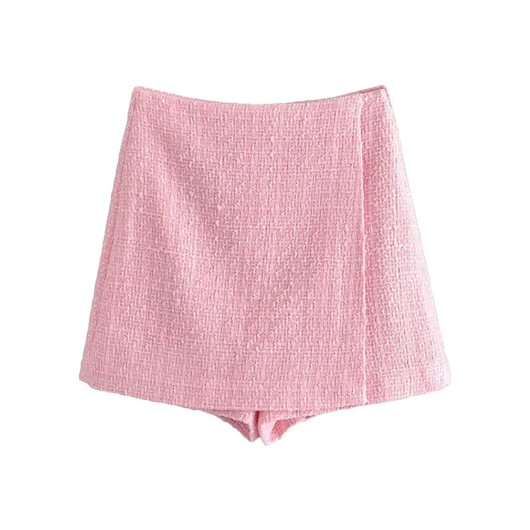 Bmurhmza2021 summer new casual versatile High Waist Wide Leg solid color women's texture skir, Pink
Bmurhmza2021 summer new casual versatile High Waist Wide Leg solid color women's texture skir, Pink
