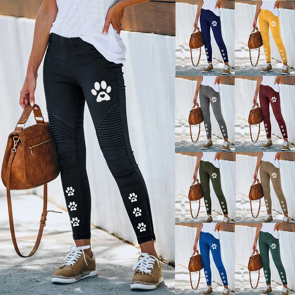2021 spring and summer fashion casual elastic tight pencil pants casual pants, Picture
2021 spring and summer fashion casual elastic tight pencil pants casual pants, Picture