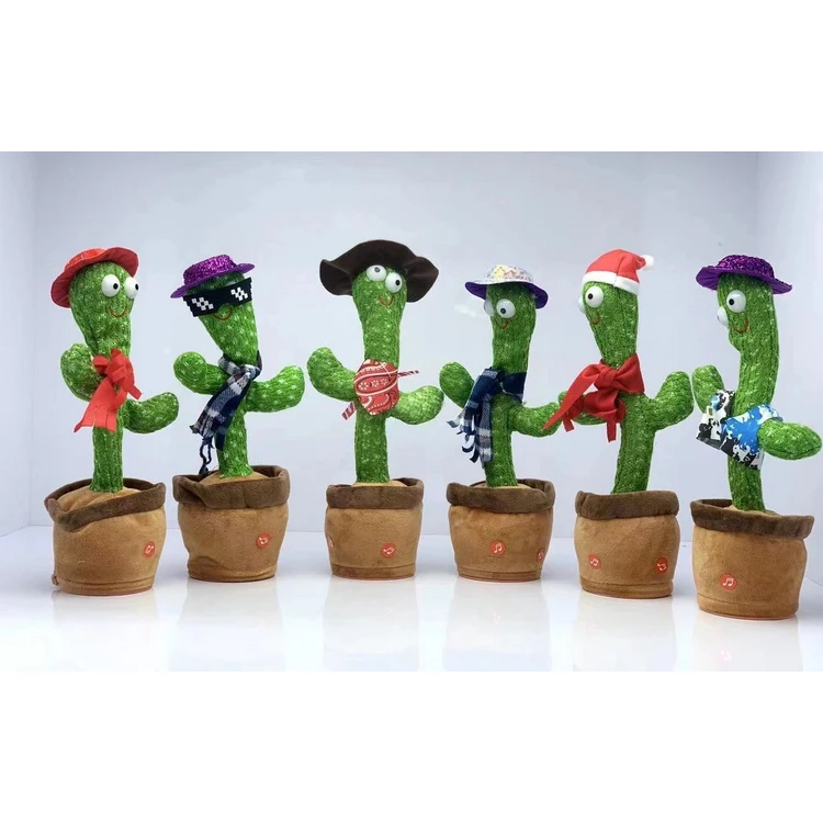 2021 Amazon hot selling popular Cactus speaker toy dancing toy BT wireless Music song Record Cactus toy
2021 Amazon hot selling popular Cactus speaker toy dancing toy BT wireless Music song Record Cactus toy