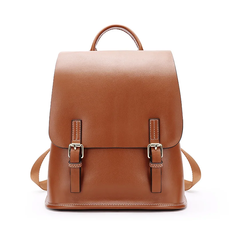 2020 Women Casual Genuine Leather Backpacks Vintage Female Shoulder Bag Travel Ladies Daypacks, Black,brown,green
2020 Women Casual Genuine Leather Backpacks Vintage Female Shoulder Bag Travel Ladies Daypacks, Black,brown,green