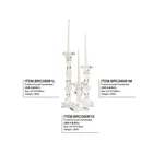 New Design Twisted Crystal Wedding Candlestick For Home Decor Wedding Party Dinner Centerpiece