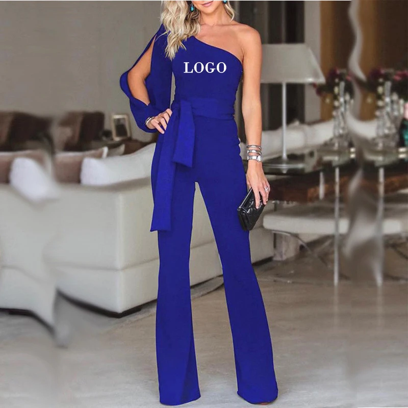 Fvshion Ropa Para Mujer Custom Logo Trendy Belt Jumpsuit Rompers Womens Ladies Cutout One Shoulder Bodysuit Women Jumpsuits
Fvshion Ropa Para Mujer Custom Logo Trendy Belt Jumpsuit Rompers Womens Ladies Cutout One Shoulder Bodysuit Women Jumpsuits