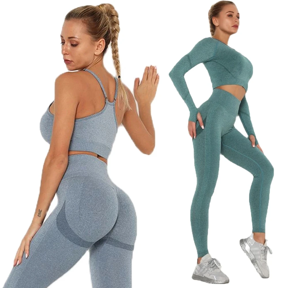 OEM Service Seamless Yoga Set Women Workout Sportswear Gym Clothing Fitness Bra Sports Suits
OEM Service Seamless Yoga Set Women Workout Sportswear Gym Clothing Fitness Bra Sports Suits