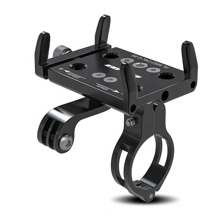 Motorcycle Bicycle Handlebar Mobile Mount Aluminium Alloy GUB G-89 Bike Cell Phone Holder, Black,red,titanium
Motorcycle Bicycle Handlebar Mobile Mount Aluminium Alloy GUB G-89 Bike Cell Phone Holder, Black,red,titanium