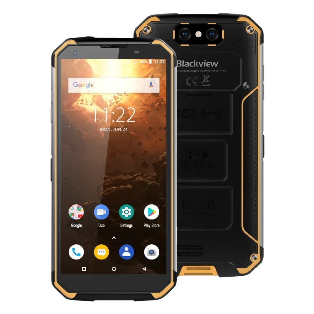 

Blackview BV9500 Plus 10000mAh Helio P70 Octa Core 4G Smartphone IP68 Waterproof 5.7" FHD 4GB + 64GB Android 9.0 Mobile p