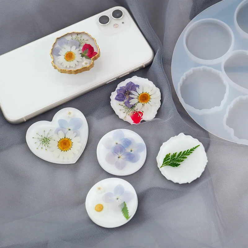 Irregular On Top Phone Grip Resin Mold On Top Phone Socket Mol, Round Heart Phone Grip Mould Keychains Resin mold
Irregular On Top Phone Grip Resin Mold On Top Phone Socket Mol, Round Heart Phone Grip Mould Keychains Resin mold