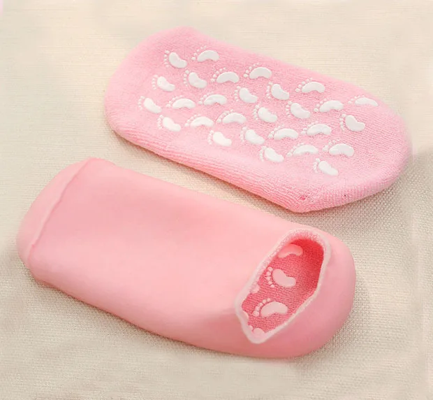 Soft Moisturizing Spa Gel Socks Foot Care Silicone Gel socks silicone gel heel pad socks for foot skin care
Soft Moisturizing Spa Gel Socks Foot Care Silicone Gel socks silicone gel heel pad socks for foot skin care