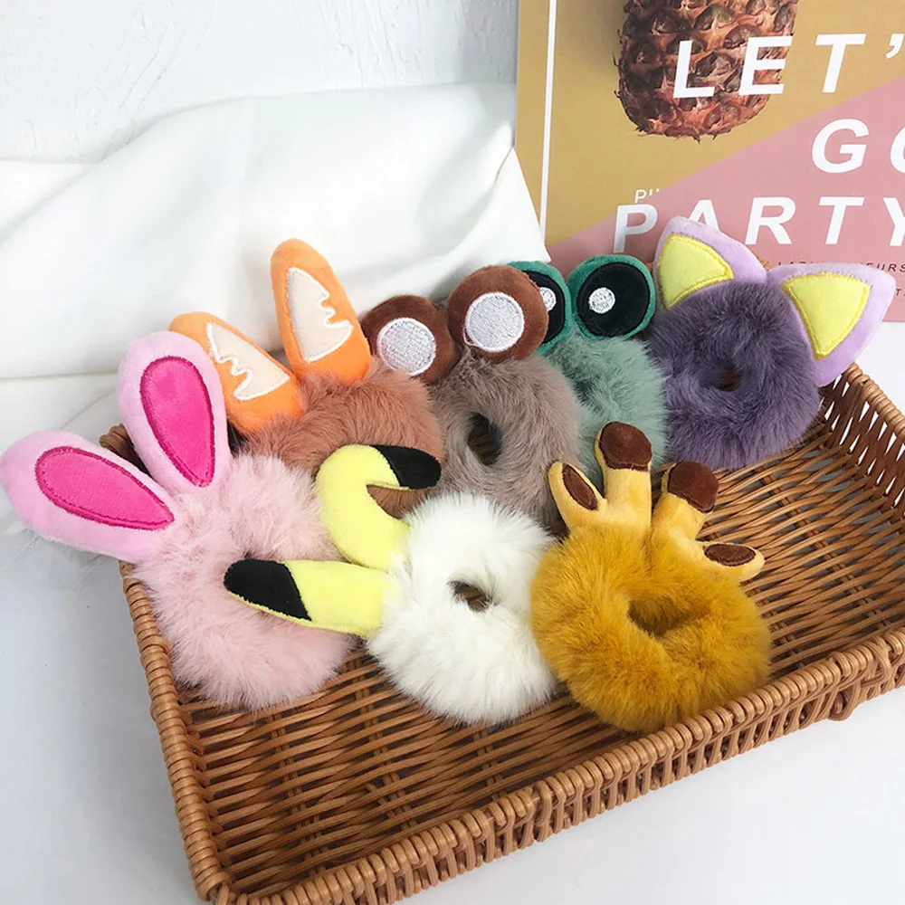 Hot Sell Korean Cute Animal Rabbit Ear Winter Soild Color Rubber Hair Tie Ponytail Holder Hair Band Accessories For Women Girls
Hot Sell Korean Cute Animal Rabbit Ear Winter Soild Color Rubber Hair Tie Ponytail Holder Hair Band Accessories For Women Girls